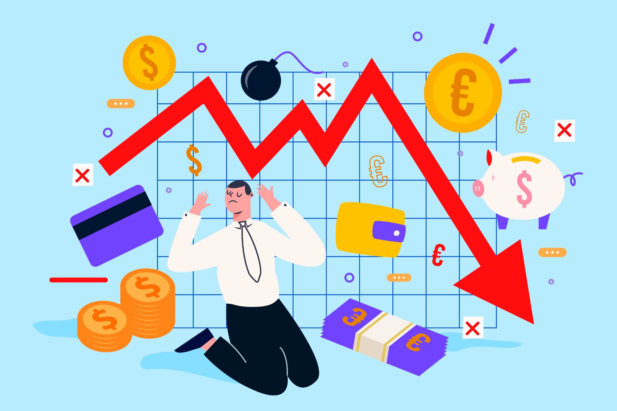 Tipos de riesgos financieros o de crédito